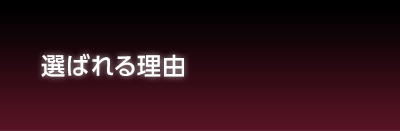 選ばれる理由